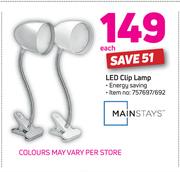 Mainstays LED Clip Lamp-Each