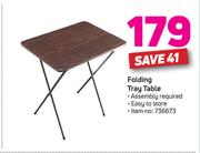 Folding Tray Table