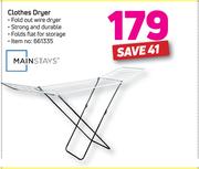 1Mainstays Clothes Dryer