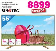 Sinotec 55” UHD Smart LED TV STL-55N86UM