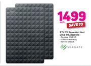 Seagate 2 TB 2 5” Expansion Hard Drive STE2000400-Each