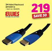 Ellies 3M HDMI Patchcord BPHDM13