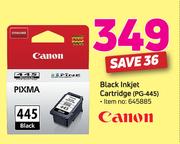 Canon Black Inkjet Cartridge PG-445