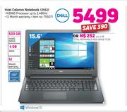 Dell Intel Celeron Notebook