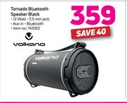 Volkano Tornado Bluetooth Speaker Black