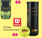 Wilson US Open Tennis Ball 3 Pack