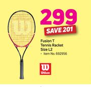 Wilson Fusion T Tennis Racket Size L2