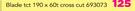 Tork Craft Blade tct 190 x 60t Cross Cut