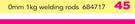 Tradeweld 0mm 1Kg Welding Rods