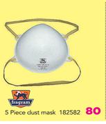 Fragram 5 Piece Dust Mask
