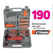 Stramm 60 Piece Toolkit With Case