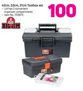 Big Jim 42cm, 32cm, 21cm Toolbox Set