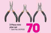 Fragram 3 Piece Mini Plier Set