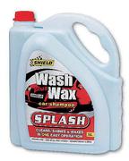 Shield 5Ltr Spalsh Car & Wax Shampoo