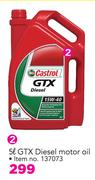 Castrol 5Ltr GTX Diesel Motor Oil