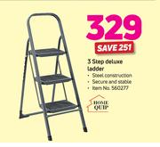 Home Quip 3 Step Deluxe Ladder