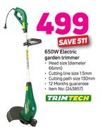 Trimtech 650W Electric Garden Trimmer 