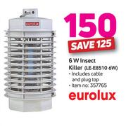 Eurolux 6W Insect Killer LE-E8510 6W Including Sacle And Plug Top