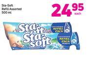 Sta-Soft Refill Assorted-500ml Each