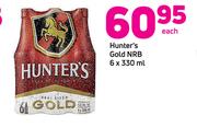 Hunter's Gold NRB-6 x 330ml