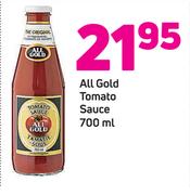 All Gold Tomato Sauce-700ml