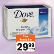 Dove Beauty Bar-4x100g