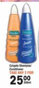 Colgate Shampoo/Conditioner-2 x 350ml