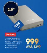 Lenovo 2TB Portable Hard Drive F309