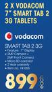 Vodacom 7" Smart Tab 2 3G Tablets-Each