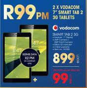2XVodacom 7" Smart Tab 2 3G Tablets-Each-On My Meg 500