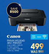 Canon Pixma MG3040 3In1 Printer