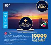 LG 55" OLED Smart LED TV 55EG9A7V With LG 28" TV Supplied By LG