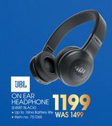 JBL On Ear Headphone E45BT BLACK