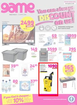 Game Botswana : You Can Always Discount On Us (12 April - 24 April 2018), page 1