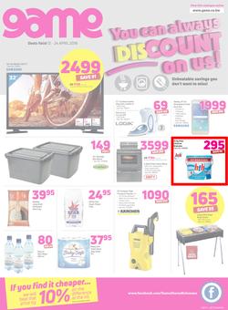 Game Botswana : You Can Always Discount On Us (12 April - 24 April 2018), page 1
