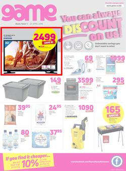 Game Botswana : You Can Always Discount On Us (12 April - 24 April 2018), page 1