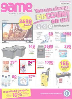 Game Botswana : You Can Always Discount On Us (12 April - 24 April 2018), page 1