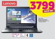 Lenovo 15.6" Intel Pentium Quad Core Notebook IDEAPAD 110