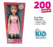 Kid Connection 81cm Wispy Walker Doll