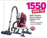 Gensis Water Filtration Vacuum Cleaner Hydrovac Plus