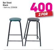 Bar Stool Black-For 2