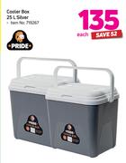 Pride Cooler Box 25L Silver-Each