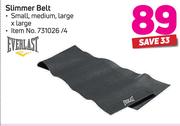 Everlast Slimmer Belt In Small, Medium, Large Or X Large-Each