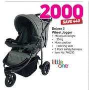Little One Deluxe 3 Wheel Jogger