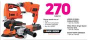 Black & Decker 650W 115mm Grinder