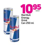 Red Bull Energy Drink Can-250ml Each