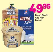 Bread, Stork And Milk Combo