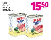 Ecco Corned Meat Or Beef-300g Each