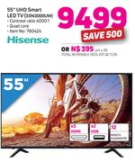 Hisense 55" UHD Smart LED TV 55N3000UM