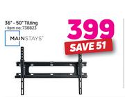 Mainstays 36"-50" Tilting 